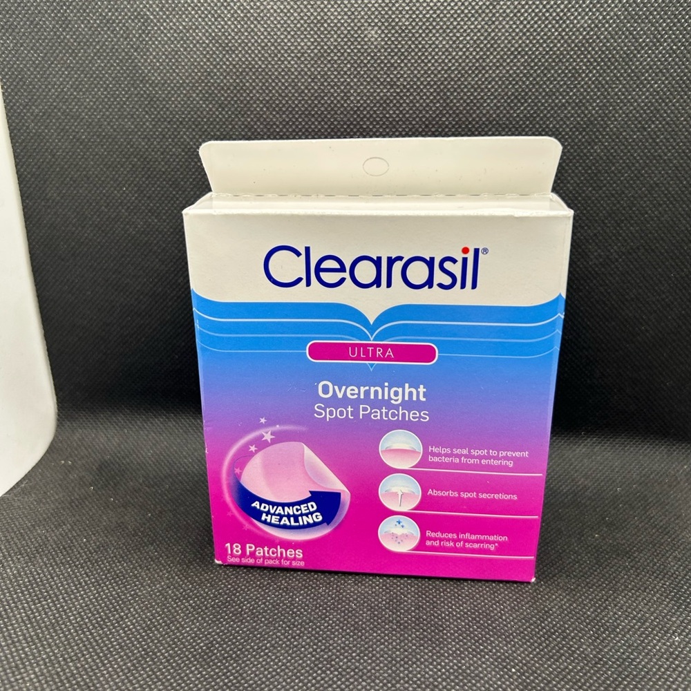 Clearasil Ultra Overnight Spot Patches Advanced Healing for Acne Control 18count